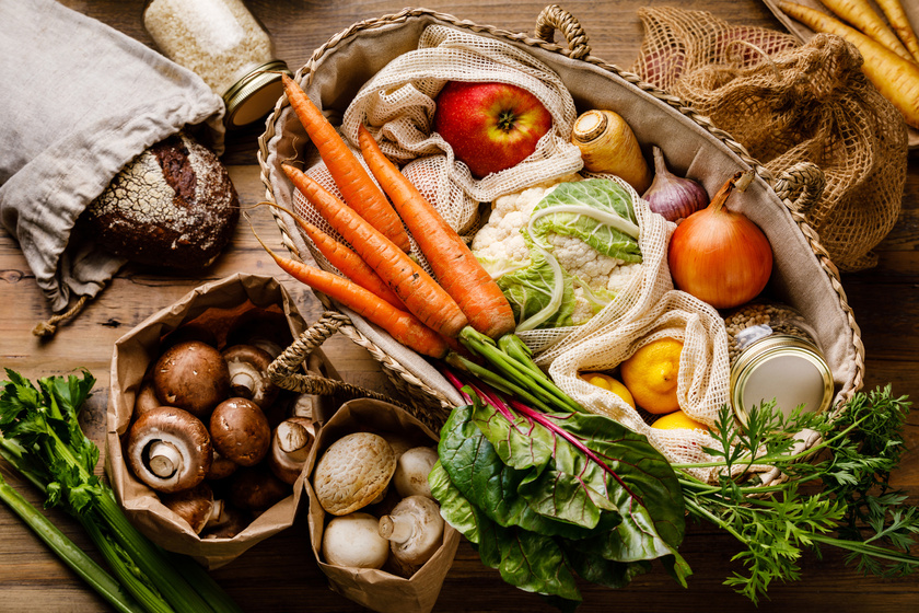 Vente de fruits et légumes de saison